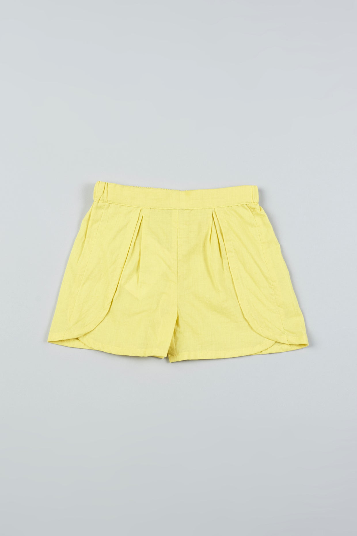 Blue & Yellow Printed Co-Ord Set For Girls by Pankhuri by Priyanka - Kids at Pernia's Pop Up Shop