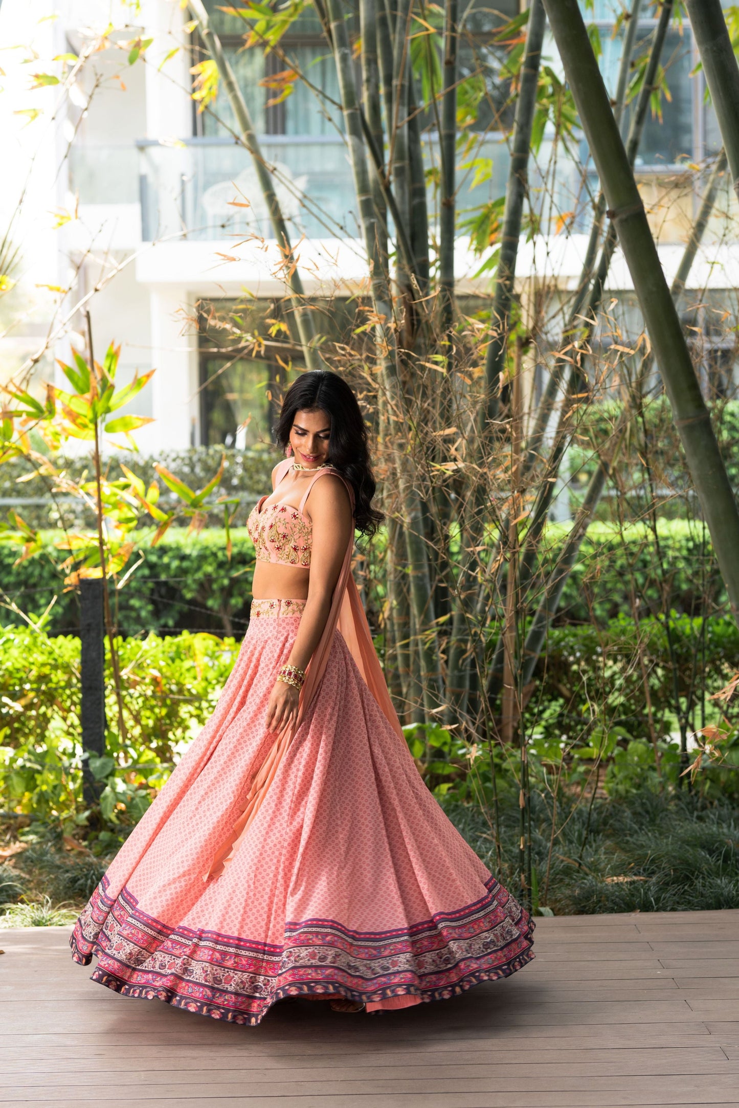 Tori Lehenga Set
