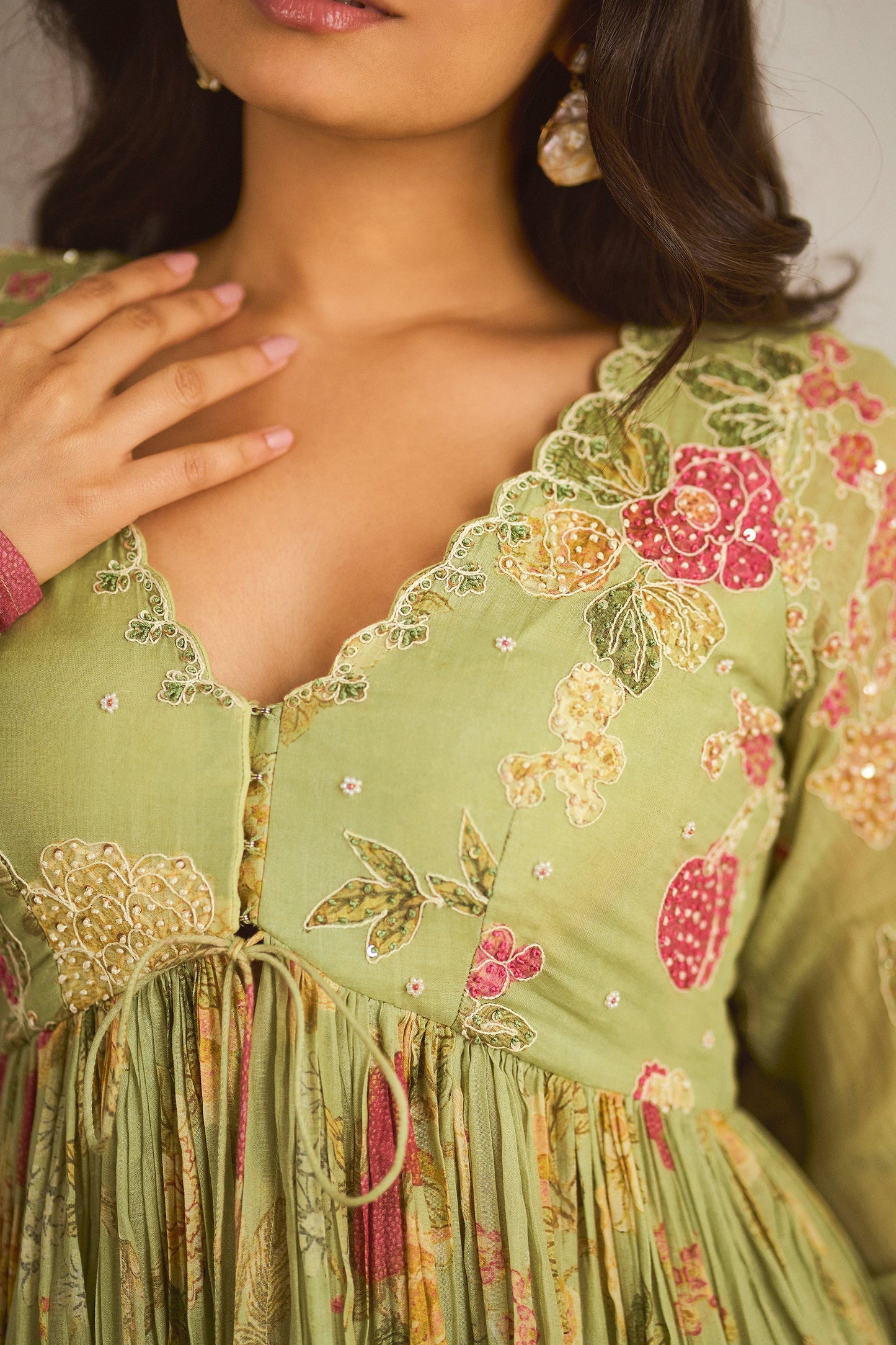 LEAH PEPLUM SET