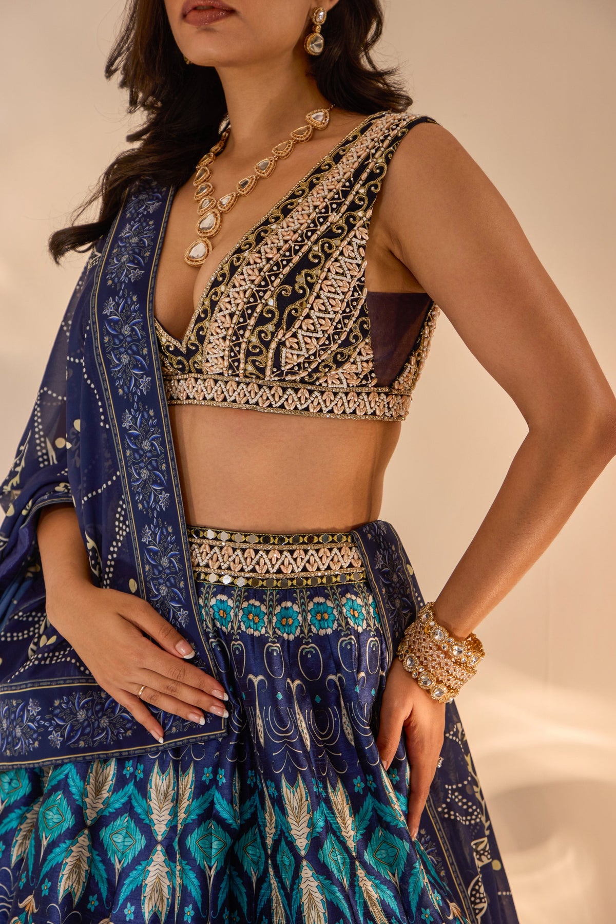 Agastha Lehenga Set
