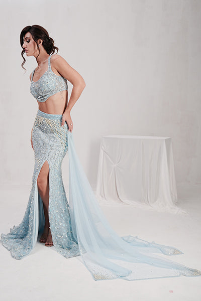 SEA SPRAY SIREN LEHENGA
