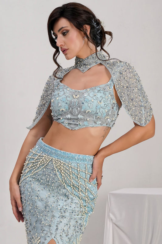 SEA SPRAY SIREN LEHENGA