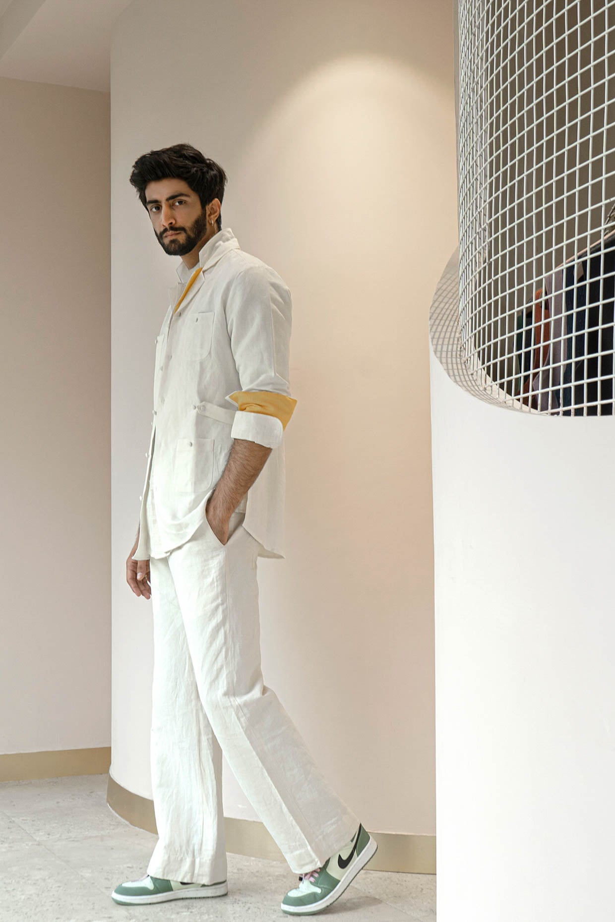 JM White Overshirt