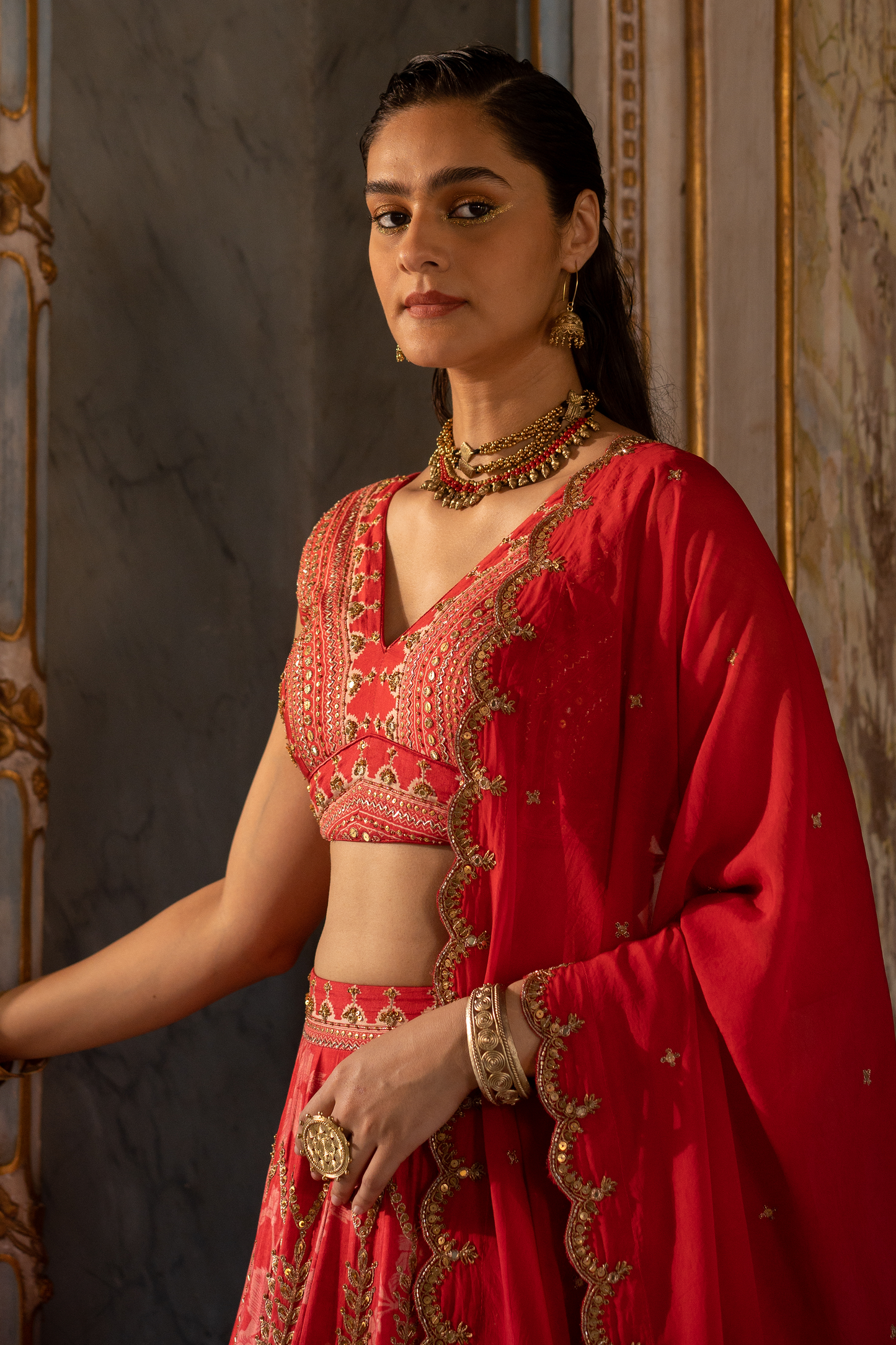 Tarini Manchanda in the EYANA LEHENGA SET