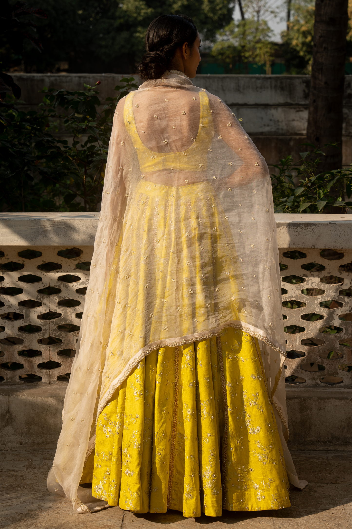 ADELE LEHENGA SET – YELLOW