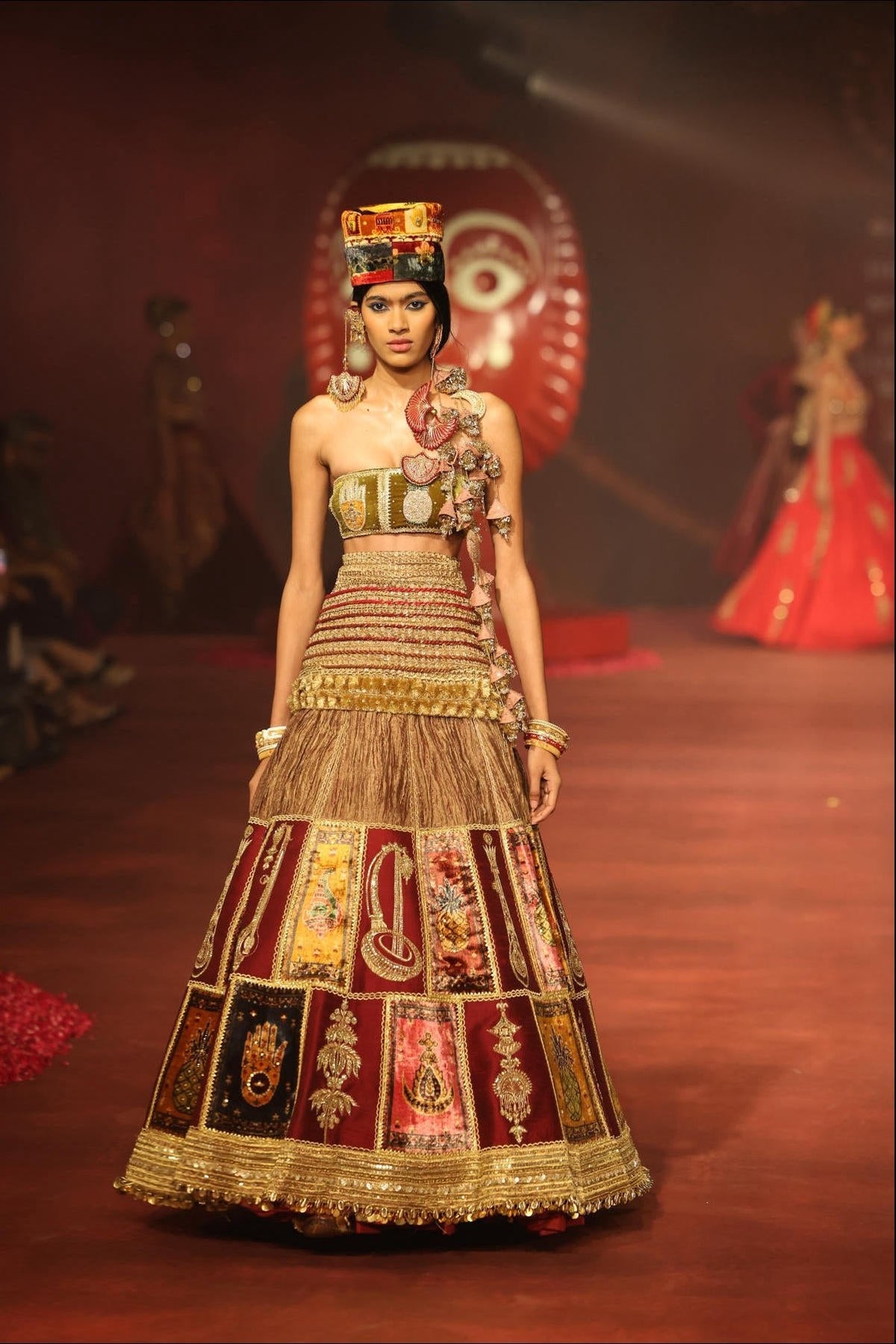 Dastane Belle' Lehenga