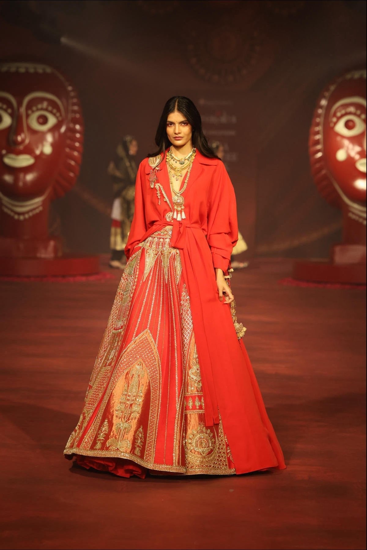 ‘Dilbar Ruby’ Lehenga.
