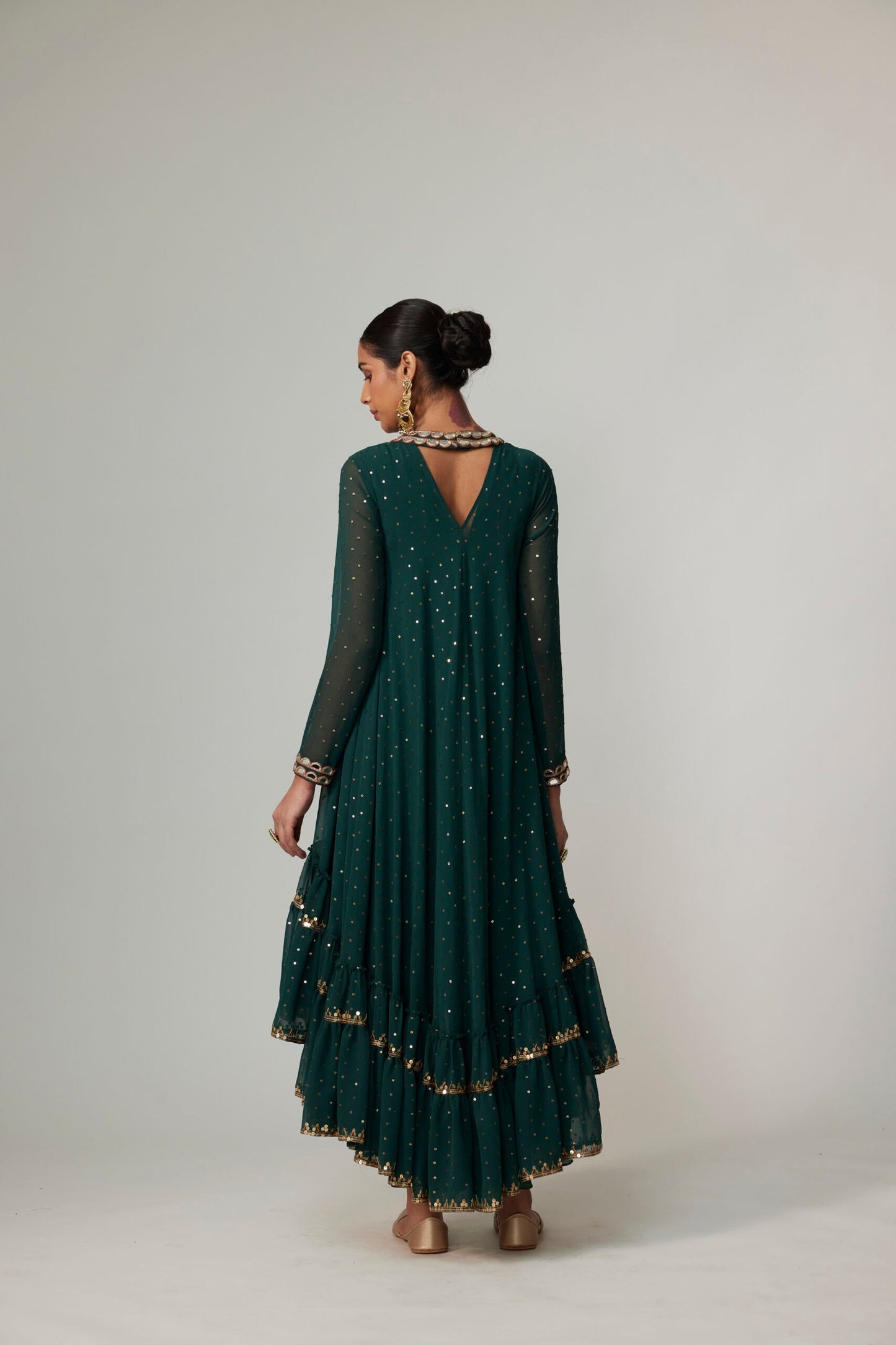 JADE GREEN DHOTI KURTA SET