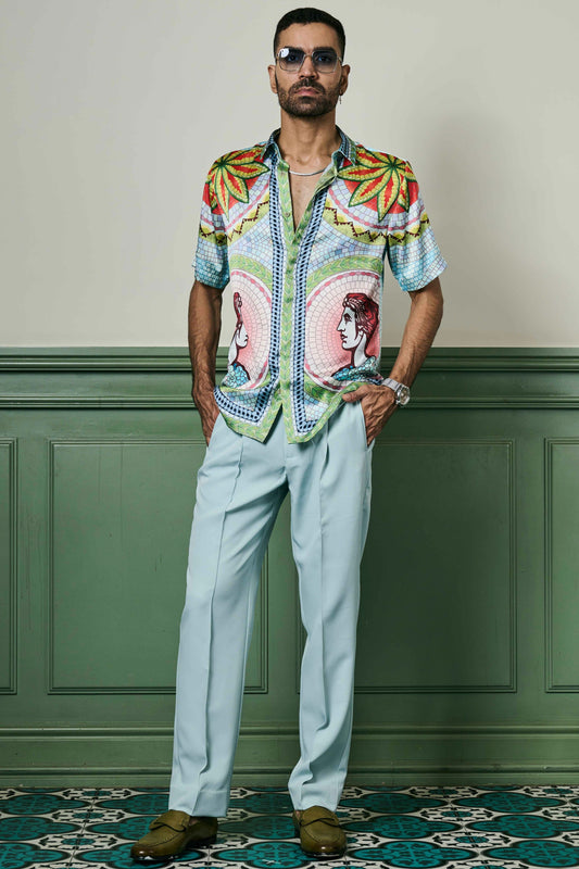 Apollo's Muse Habutai Silk Shirt
