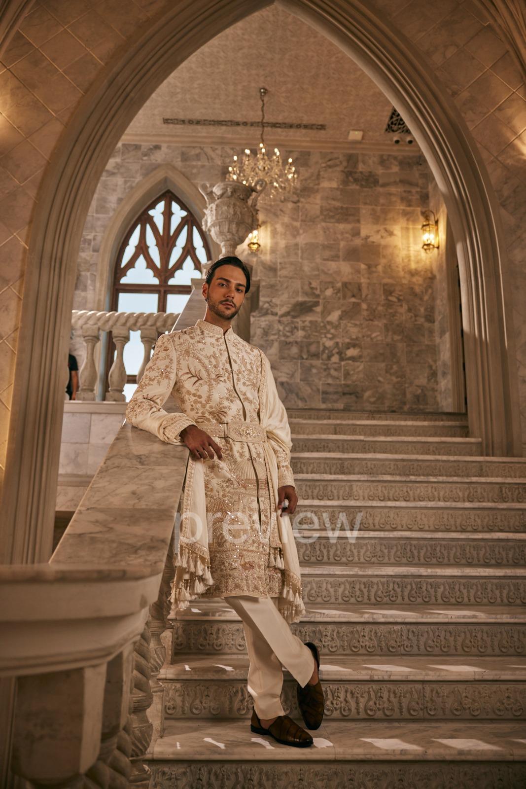 The Kingdom Thread - Sherwani Set