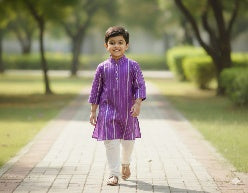 Dark Purple Kurta pajama