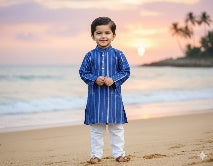 Navy Blue Kurta pajama