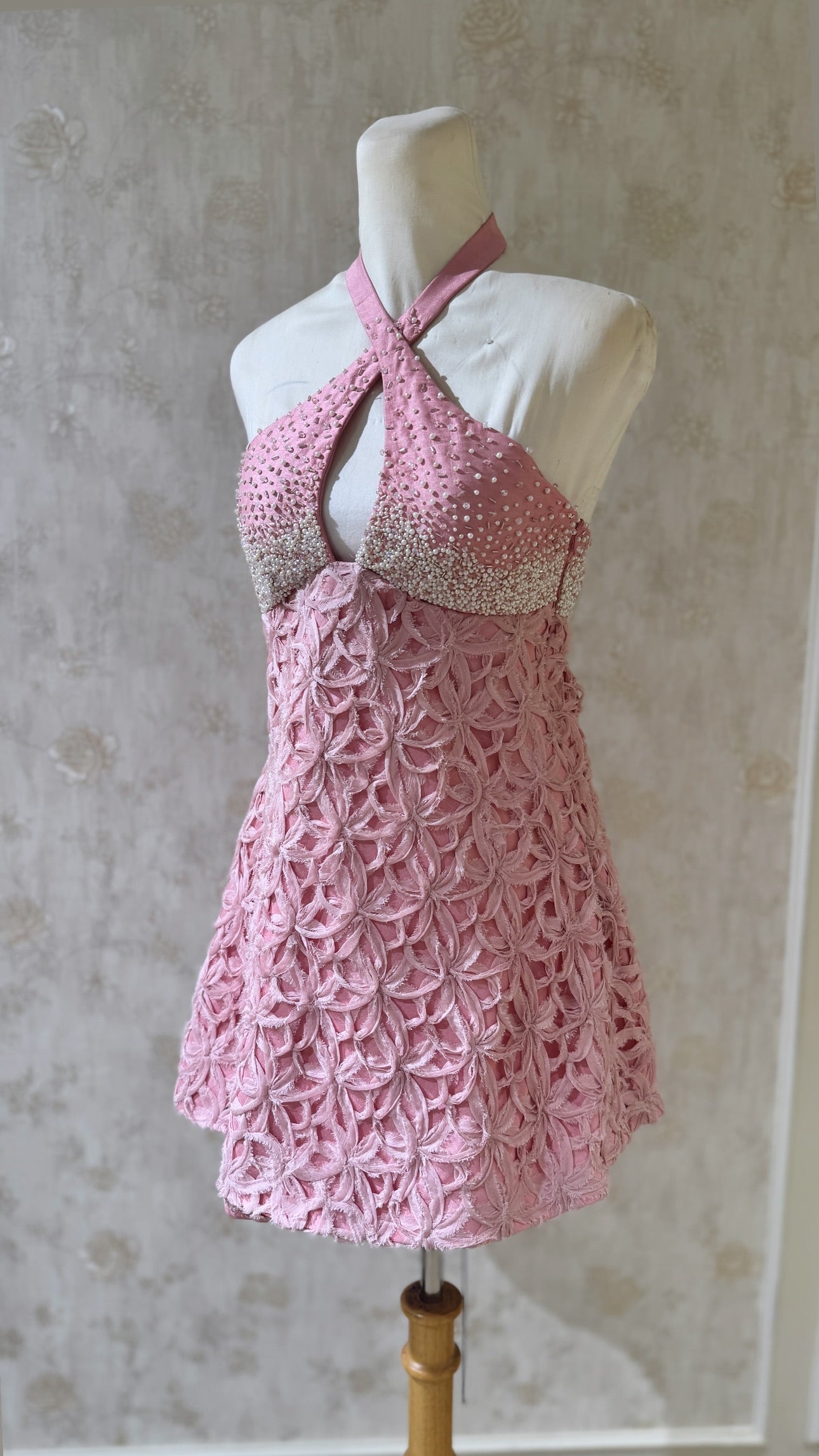 Roseate Halter Dress