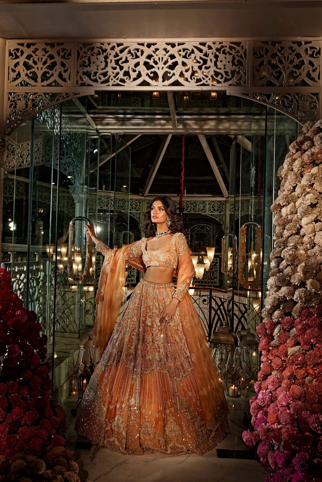 engagement lehenga