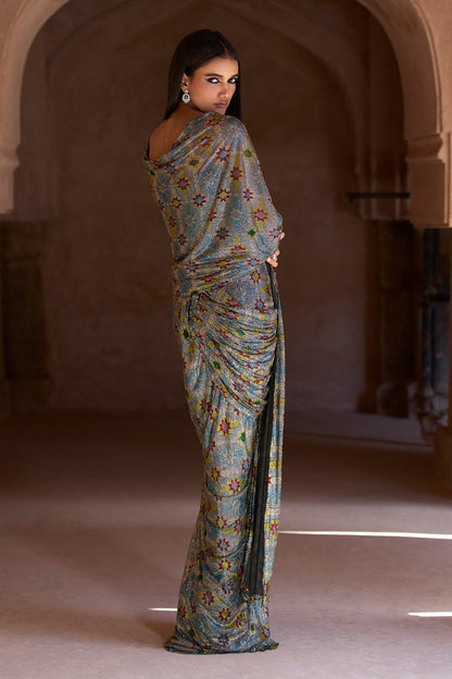 Sana Corset Saree Set