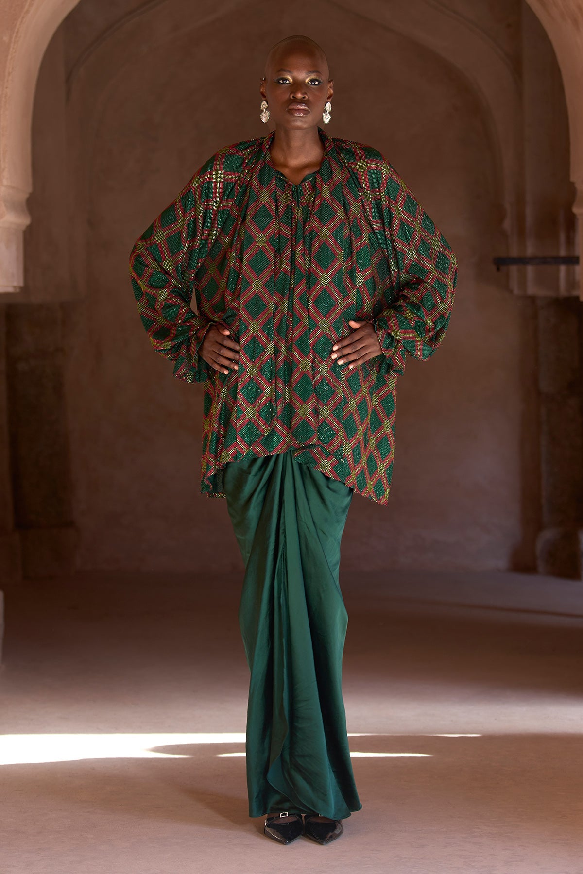 Raneem Tunic and Skirt Set