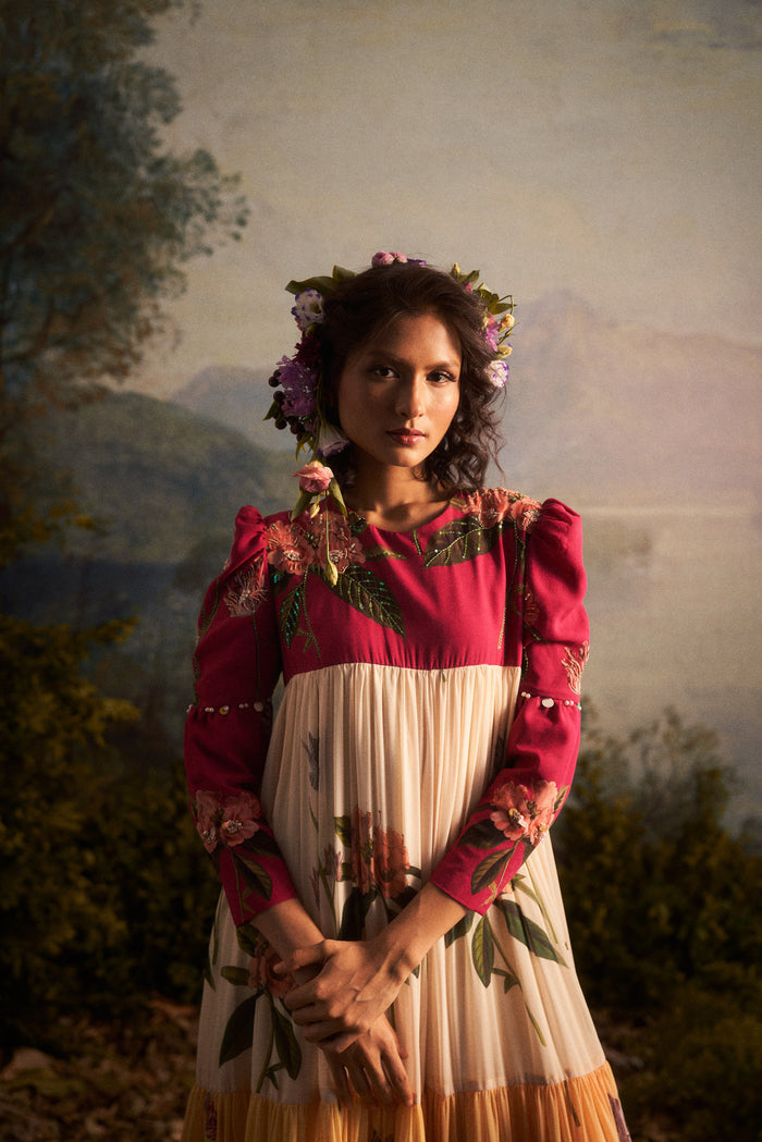 La Fleur Multi Coloured Long Dress