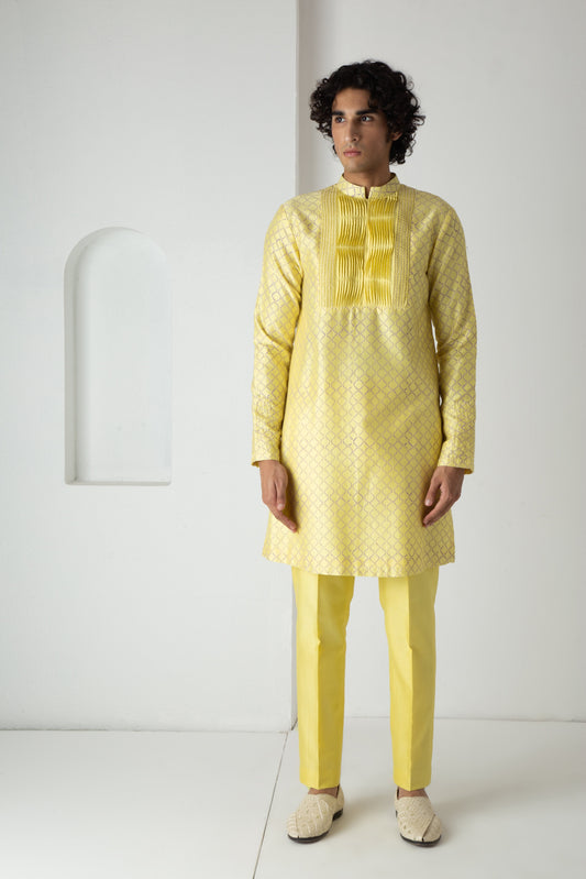 Elion Kurta Sunstruck Yellow