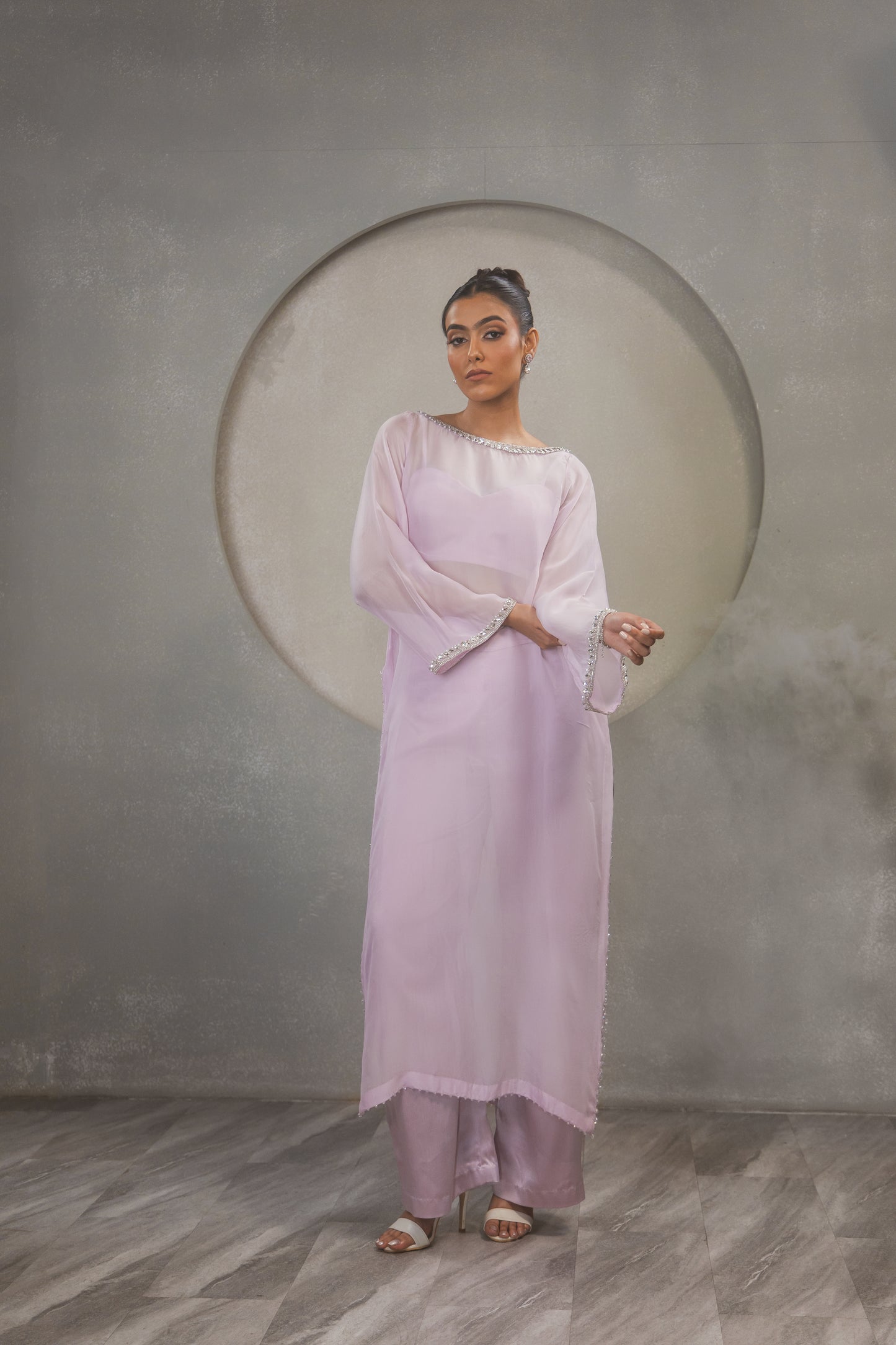 Lilac Kurta Set