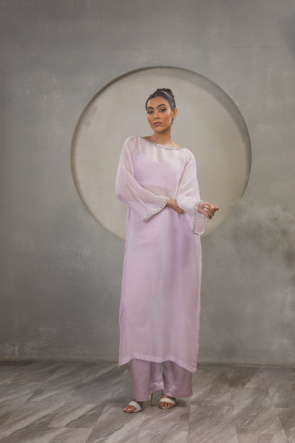Lilac Kurta Set