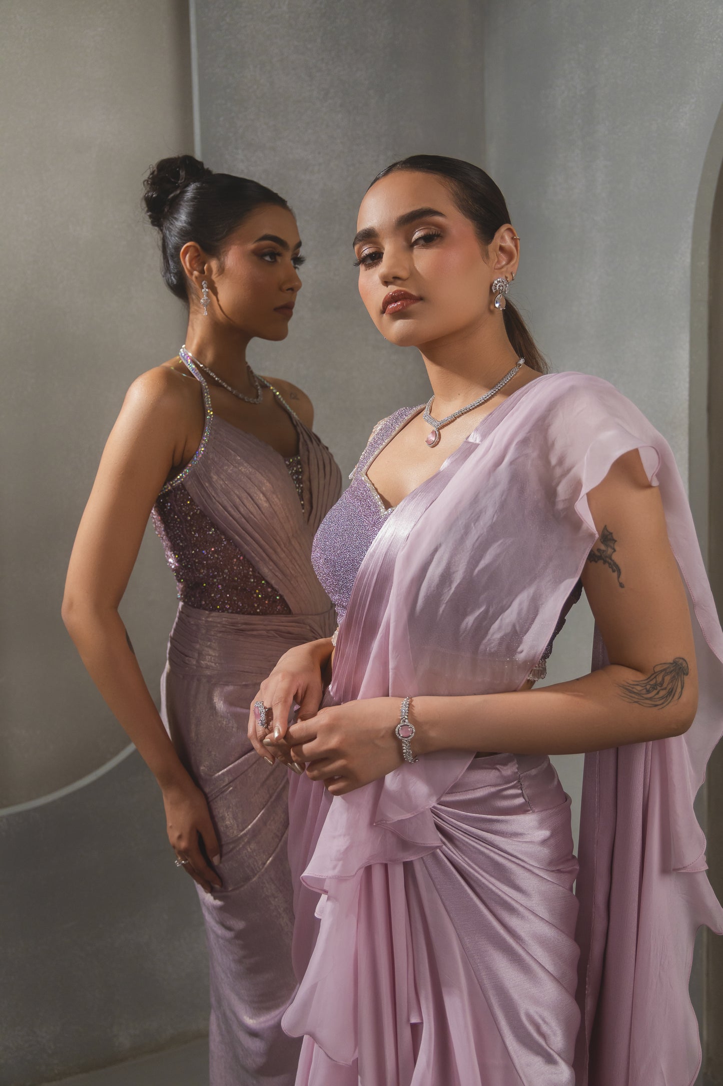 Lilac Multi Gown
