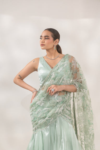 Floral Zaal Saree