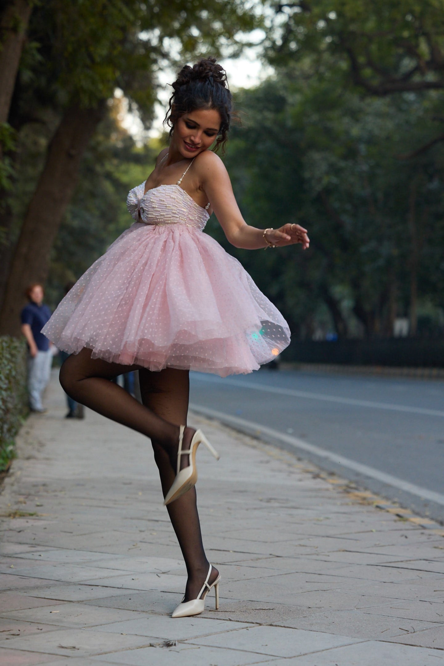 ROSETTE TUTU DRESS