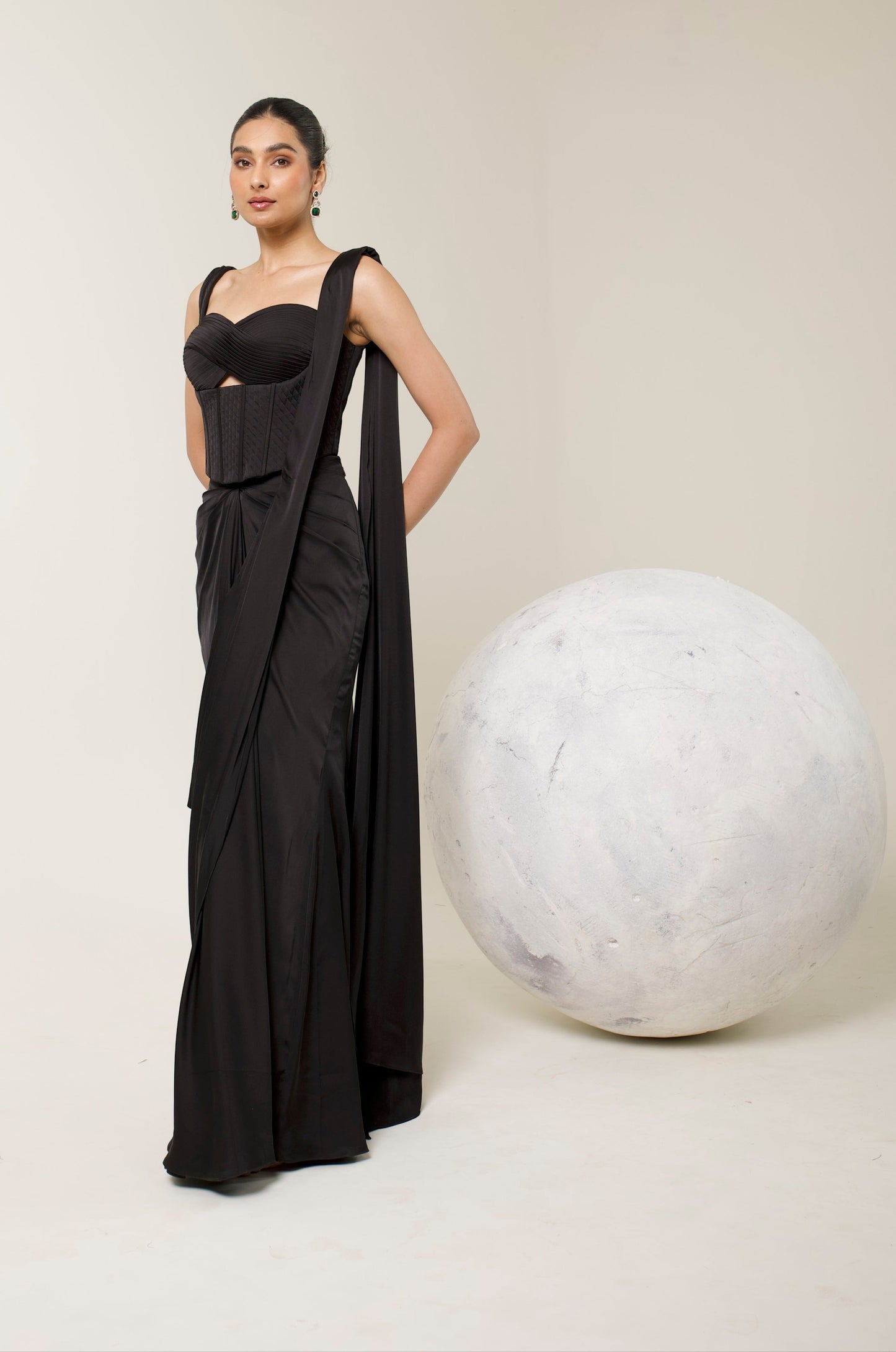 NEDA CORSET SAREE