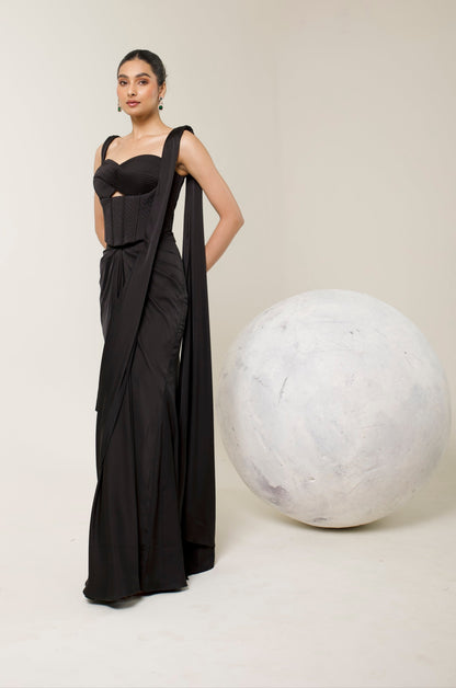 NEDA CORSET SAREE