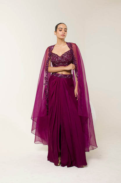 CAMELLIA CAPE SET