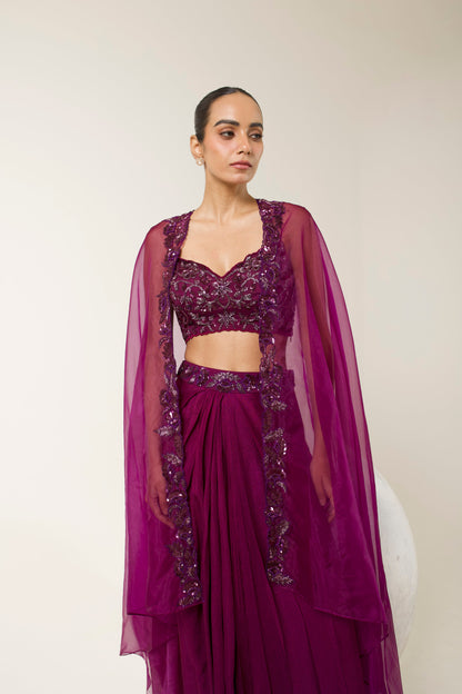 CAMELLIA CAPE SET