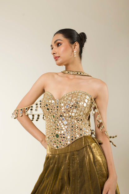 CHAMAK LEHENGA SET