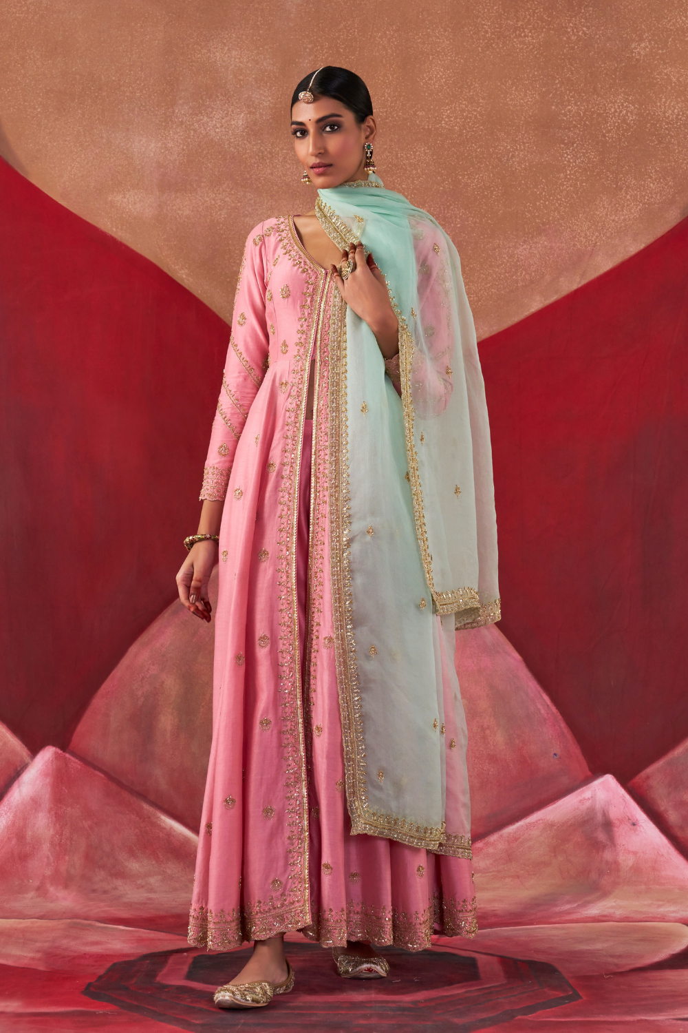 Heena Jacket Set