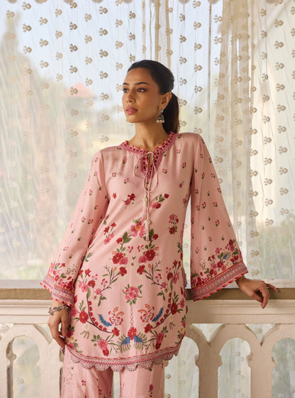 Lirae Lawn Pink Kurta Set