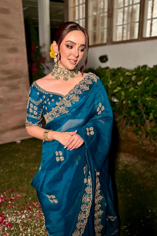 Simran Sethi Bedi in Naseem Saree