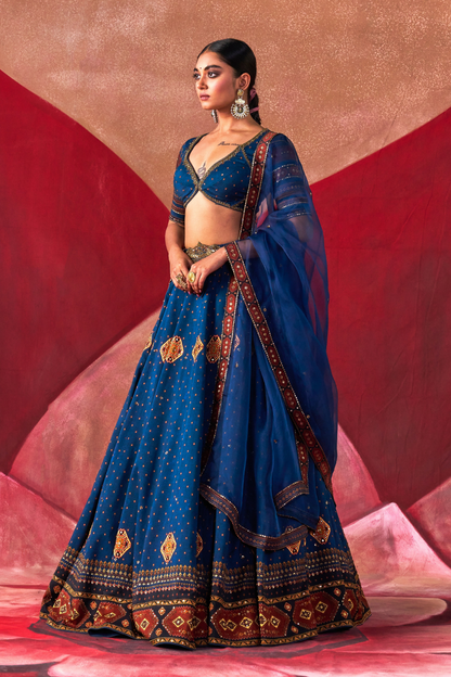 Natasha Shah in Kamala Lehenga