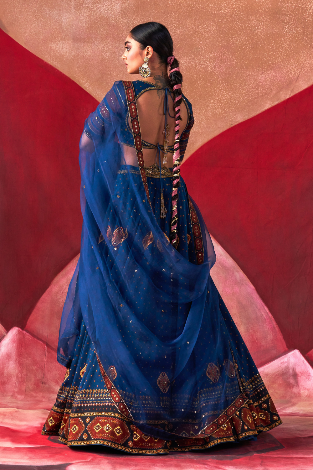 Natasha Shah in Kamala Lehenga