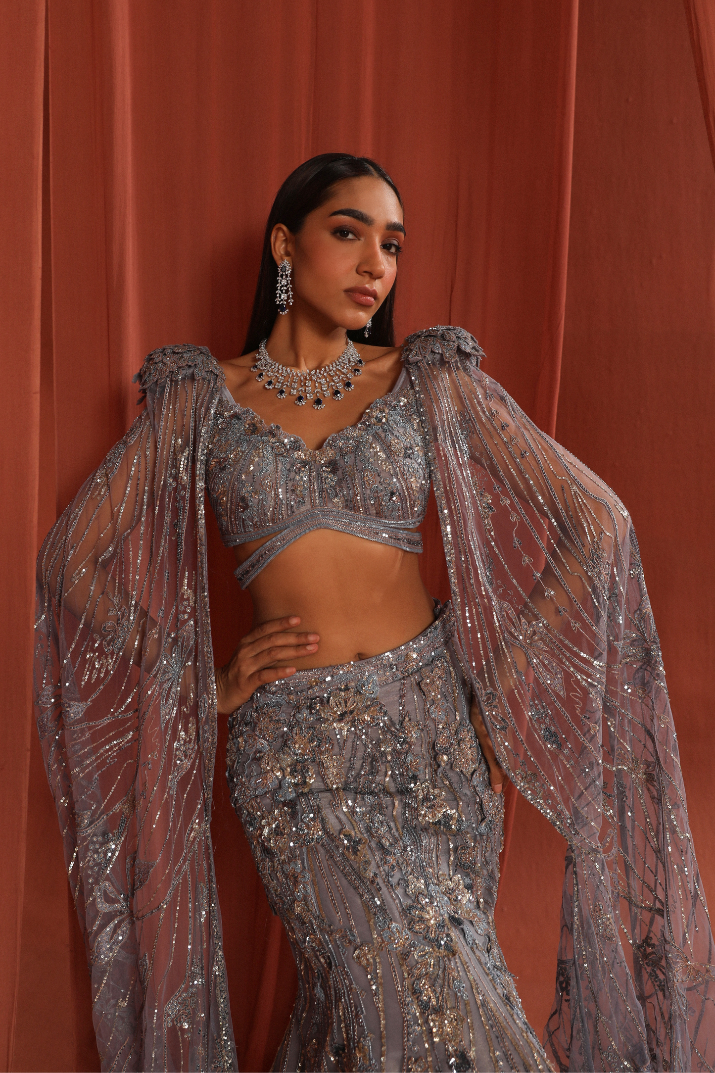 Roshni Bhatia in Floral dream top and skirt