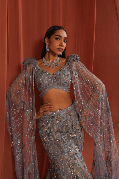 Roshni Bhatia in Floral dream top and skirt