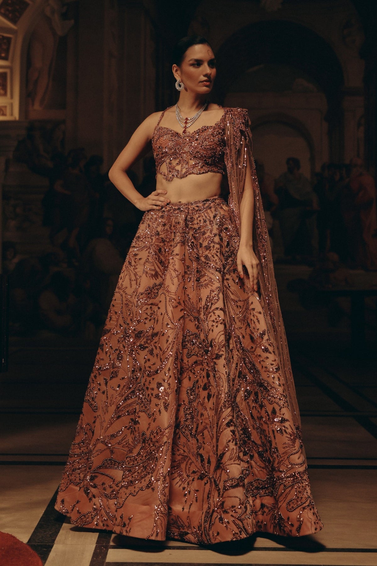 Aurora Blossom Top & Skirt