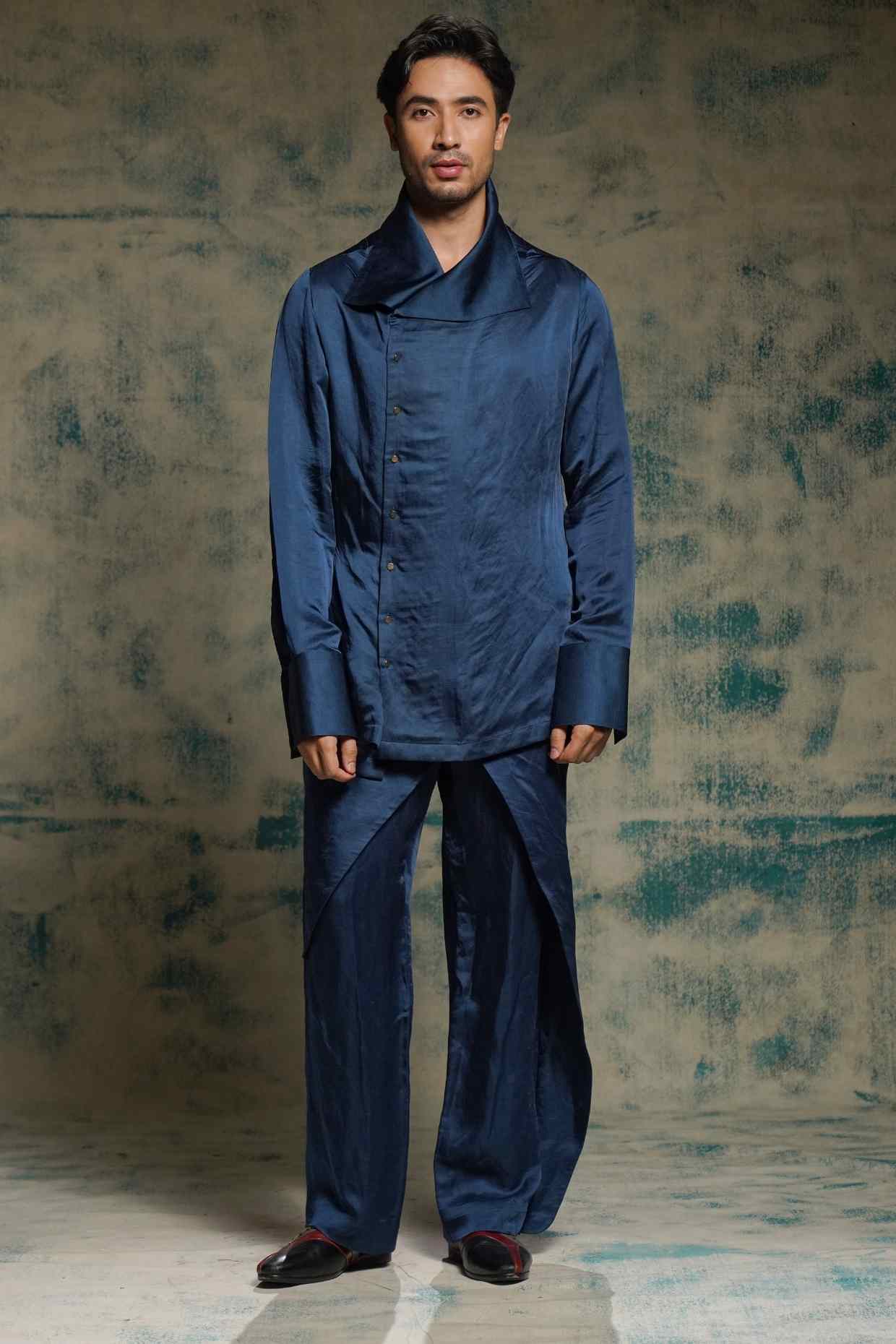 TEALSTONE ANGRAKHA SHIRT SET