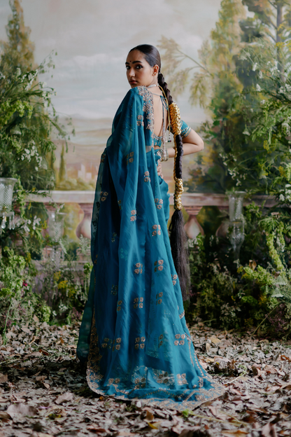 Simran Sethi Bedi in Naseem Saree