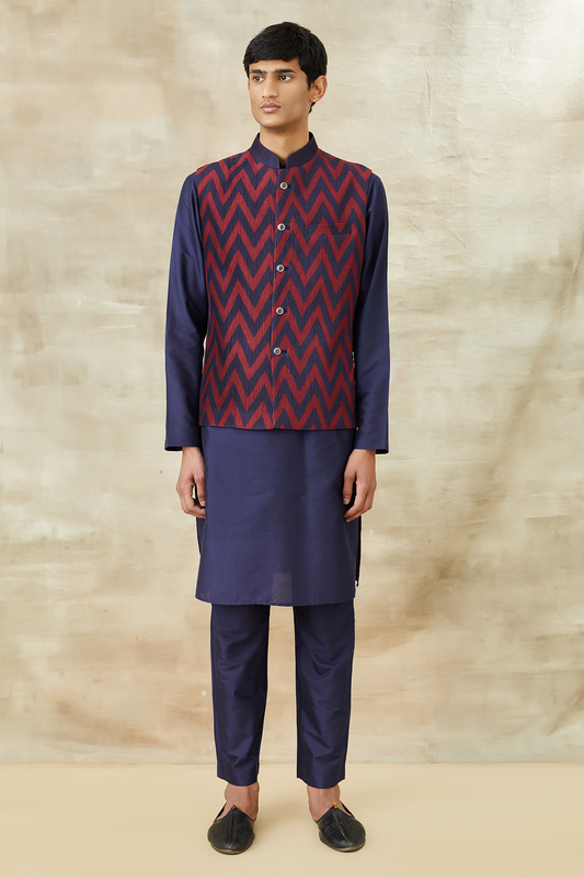 CHEVRON WAISTCOAT