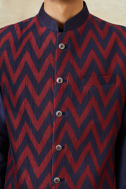 CHEVRON WAISTCOAT