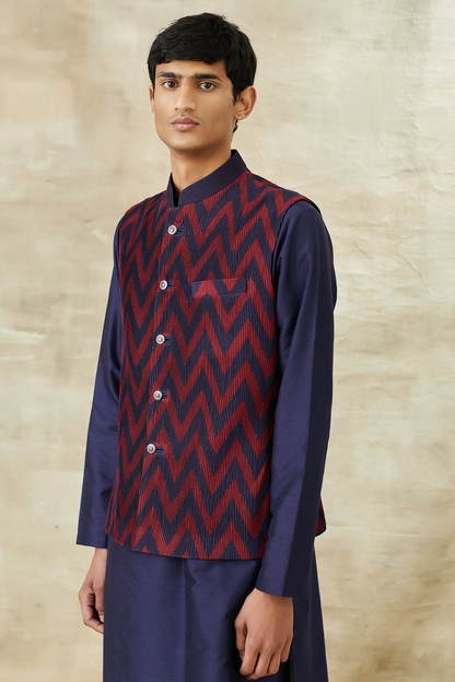 CHEVRON WAISTCOAT