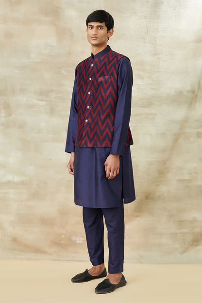 CHEVRON WAISTCOAT