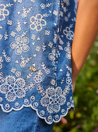 Dhvani Denim Co-ord Set