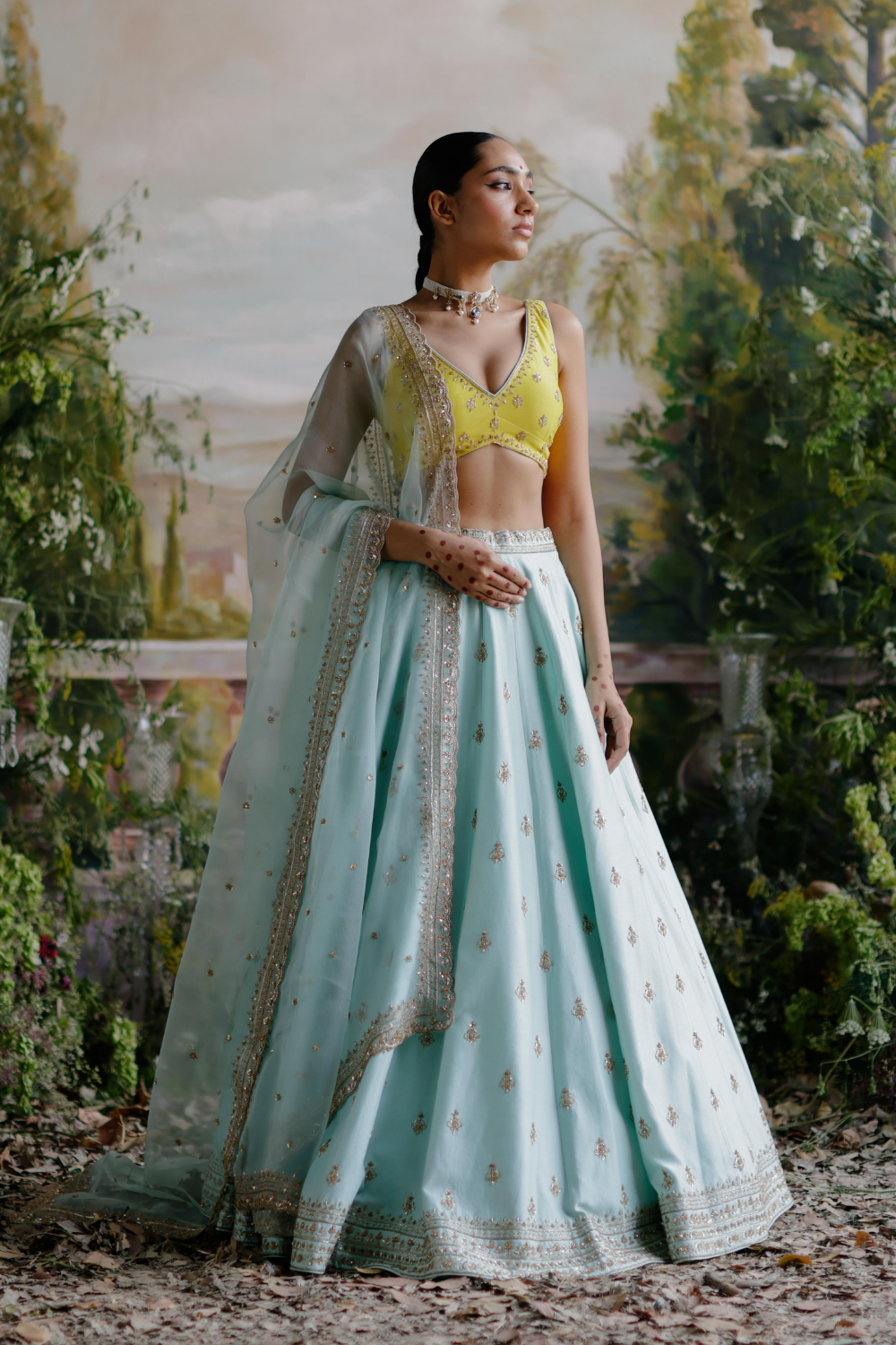 Daizy in Parveen Lehenga Set