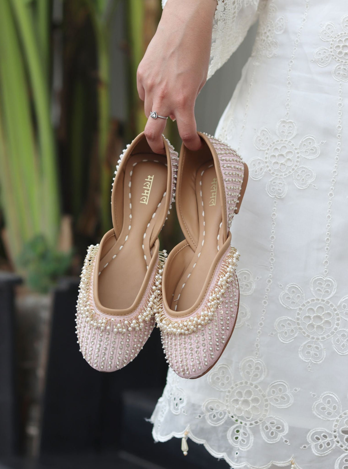 Aira Light Pink Vegan Jutti