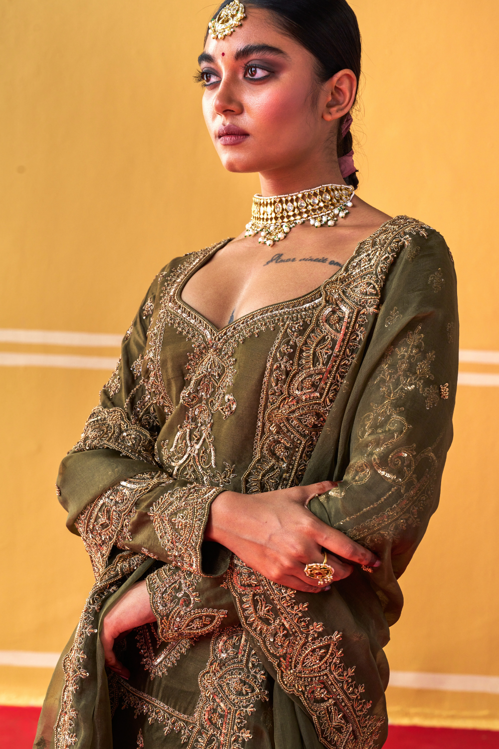Sadhana Sharara Set
